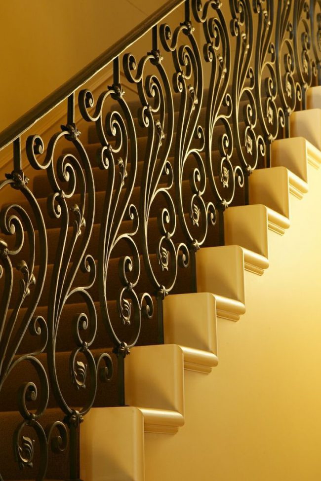 Wrought iron logo