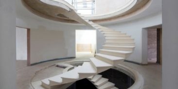 ساخت پله گرد آس استپ5